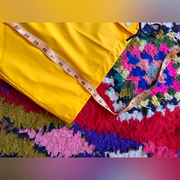 Adidas x Olivia Oblanc Yellow Convertible Trench Coat – NWT Sz S - Picture 9 of 9